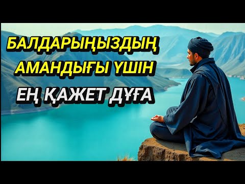 Видео: Балдарыңыздың амандығы үшін ең қажет дұға🤲💥