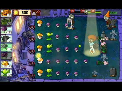 Видео: PVZ 1 adventure 2 level 19 прохождение (50 subs special)