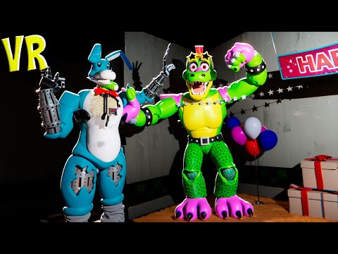 Видео: VR АНИМАТРОНИКИ ПУГАЮТ ОХРАННИКА В БОНЕЛАБ FNAF COOP MOD BONELAB НО МОНТИ ЗАЩИЩАЕТ