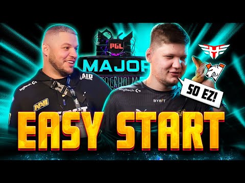 Видео: Легчайший Старт 2-0 vs Heroic и Virtus.Pro | НАВИ КСГО ВЛОГ