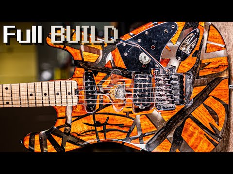 Видео: Я сделал Франкенстрат 3D ГИТАРУ из смолы и дерева.