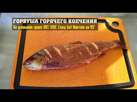 Видео: Горбуша горячего копчения на гриле HOT SIDE Easy GO! Тест копчения на 95 градусах!