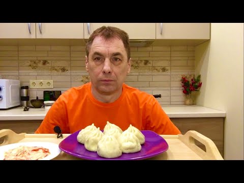 Видео: МУКБАНГ/ ХИНКАЛИ / ОБЖОР НА ОБЕД