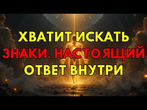 Видео: Вы Зря Ищете Знаки Вселенной: Её Настоящий Голос Всегда Говорил Только Внутри Самих Вас.