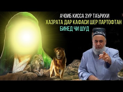 Видео: АНА КИССАИ ЗУР ХАЗРАТА ДАР КАФАСИ ШЕР ПАРТОФТАН ХОЧИ МИРЗО 2021