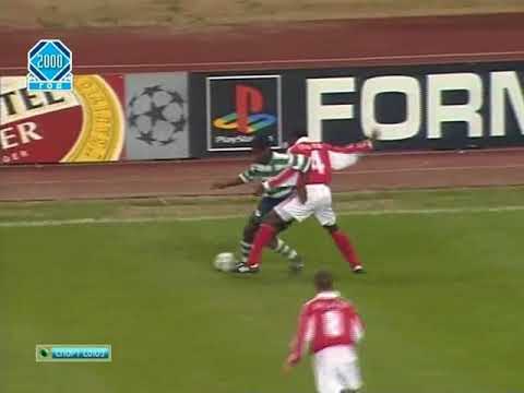 Видео: ЛЧ 2000-01 1 гр этап  Группа A  3 тур  Спартак Спортинг  фрагменты