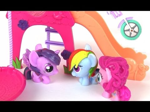 Видео: HTVS - Видео для Детей. Детки Пони в Летнем Лагере. Мой Маленький Пони. Май Литл Пони Мультик
