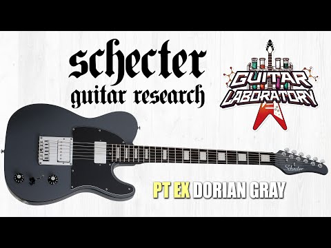 Видео: SCHECTER PT EX DORIAN GRAY - необычная электрогитара телекастер баритон