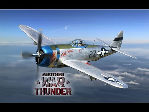 Видео: Тематика "Нормандия. 1944" Полет на P-47