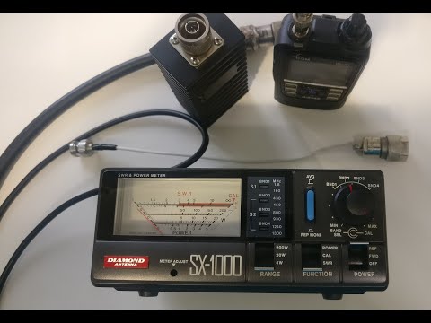 Видео: калибровка ксв ватт метра diamond SX-1000