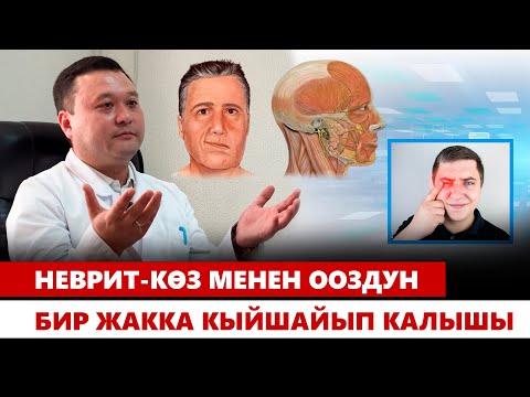 Видео: Неврит же беттин кыйшайышы - башты жууп, кургатпай чыккандан болот