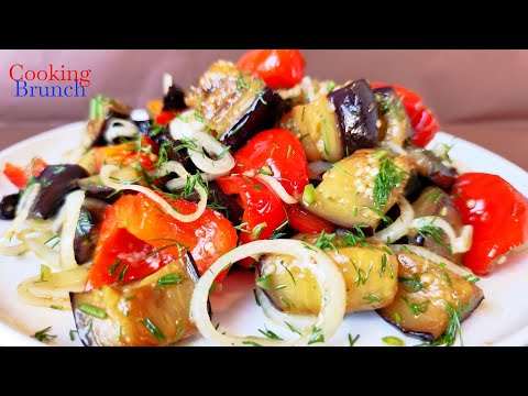 Видео: Бесподобная закуска из баклажанов.  Очень вкусный и простой рецепт!