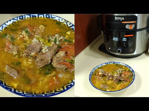 Видео: Грузинский Харчо в Мультиварке Ninja Smart Lid OL553/OL550! ქართული ხარჩო Multicooker Ninja !