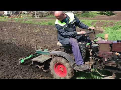 Видео: Фрезеровка мототрактором2022!