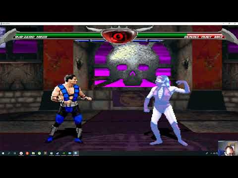 Видео: Mortal Kombat Chaotic 2.0.2 Mugen (PC) Прохождение за Sub-Zero MKIII