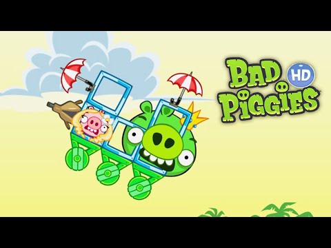 Видео: Плохие Свинки #7 Покатушки с Королём Свиней / Bad Piggies HD
