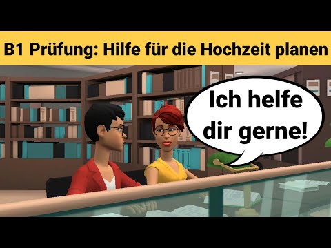 Видео: Устный экзамен по немецкому языку B1 | Запланируйте что-нибудь вместе/диалог | разговор. Часть 3