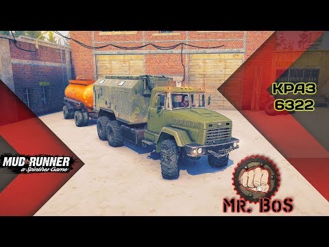 Видео: Платный мод Краз 6322/Честный Обзор/Spintires: MudRunner/ 200 рубл