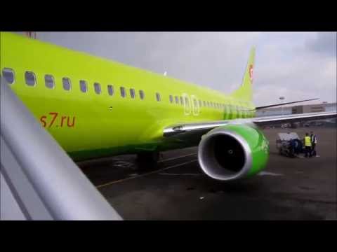 Видео: Перелёт Москва-Пафос,S7 Airlines Globus.28.07.16 Boeing 737-800