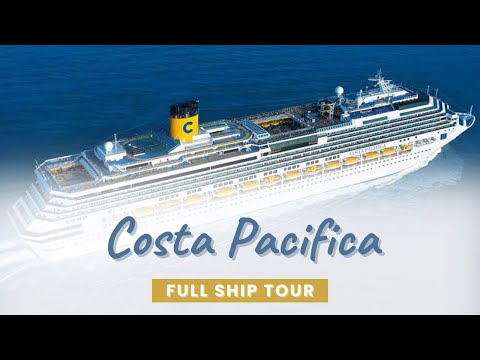 Видео: Costa Pacifica | Full Ship Tour / Полный обзор круизного лайнера | #ShipTour