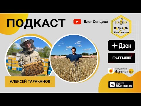 Видео: Алексей Тараканов об эволюции хозяйства, вощине и воспитании нового поколения пчеловодов (Подкаст)