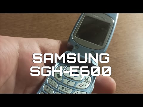 Видео: Обзор про Samsung SGH-E600