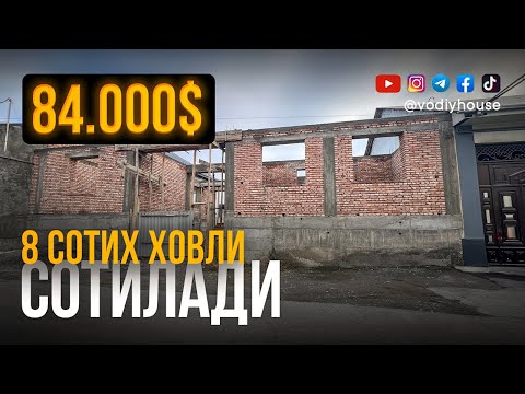 Видео: 8 сотих ховли сотилади