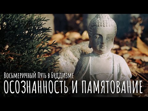 Видео: Практика памятования и осознанности в буддизме. Будда об осознанности памятовании. Восьмеричный путь