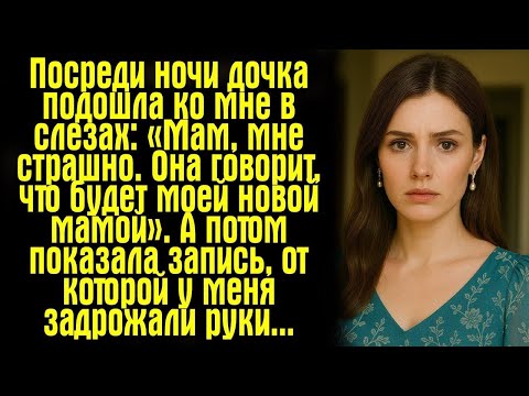 Видео: Посреди ночи дочка подошла ко мне в слезах_ «Мам, мне страшно… Она говорит, что будет моей новой