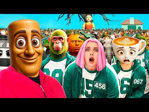 Видео: ИГРА В КАЛЬМАРА с ITALIAN BRAINROT в Реальной Жизни!