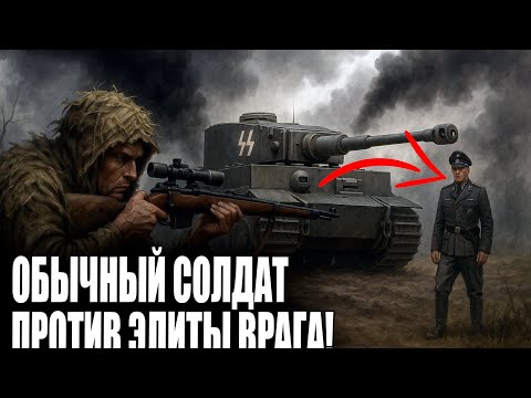 Видео: Как простой парень стал кошмаром для ЛУЧШЕГО снайпера СС