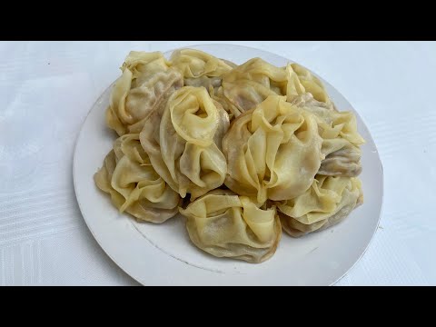 Видео: Домашние Манты!Сочные манты.Тесто на манты.