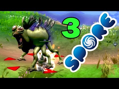 Видео: ч.03 Прохождение игры SPORE™ Anthology - Охота на Мюсли