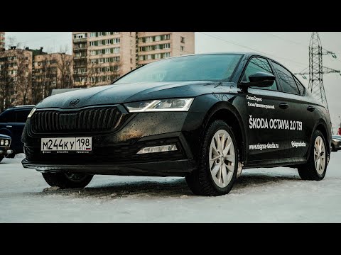 Видео: Очень жирная Octavia 2.0 TSI Такую Октавию я ещё не видел.