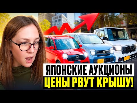 Видео: Японцы НЕ ОТДАЮТ авто! Что с ЦЕНАМИ на аукционах? Кейкары NBOX, NWGN, NONE
