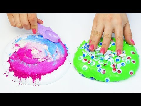 Видео: ЛИЗУН С ПУПЫРКОЙ 😱 ЧТО БУДЕТ ЕСЛИ В СЛАЙМ ДОБАВИТЬ МНОГО ВСЕГО? САМЫЕ ХРУСТЯЩИЕ СЛАЙМЫ