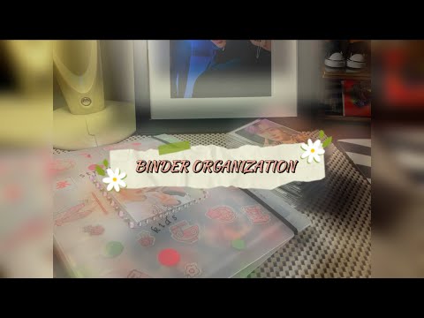 Видео: 📕| организация и декорирование биндера | stray kids