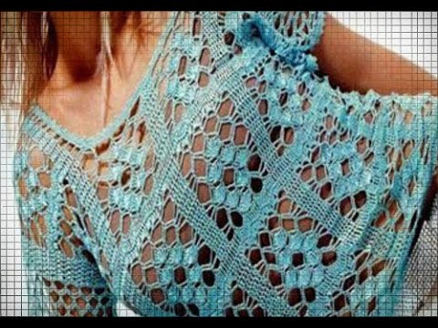 Видео: Безотрывное вязание  Узор для кофточки