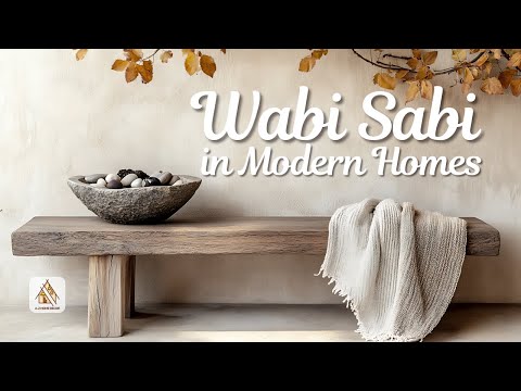 Видео: Внедрение эстетики ваби-саби в современный интерьер дома в японском стиле