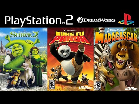 Видео: Все игры Dreamworks на PS2