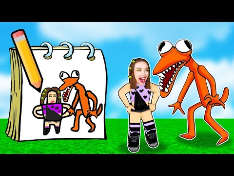Видео: ВСЁ ЧТО я НАРИСУЮ СТАНОВИТСЯ РЕАЛЬНЫМ в ROBLOX ! 😱 Doodle Transform Роблокс