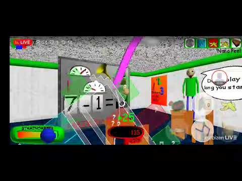 Видео: Играем в Baldi's Basics Plus v0.11 Pre-Release на Андроид