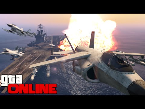 Видео: GTA 5 Online - АВИАНОСЕЦ! #60