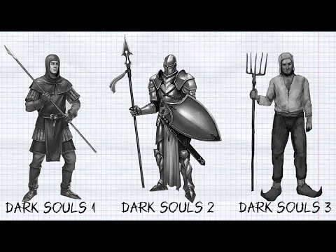 Видео: Лучшее КОПЬЁ в Dark Souls 1,2,3