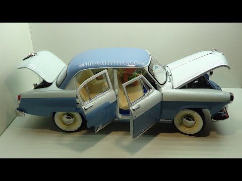 Видео: Волга ГаЗ М21 №110 Финал масштаб 1:8 Model (deagostini)