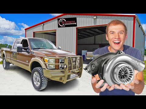 Видео: Мы заставили этот 6,7-литровый двигатель звучать как 6-литровый Powerstroke