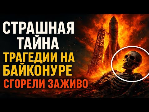 Видео: ОНИ ПРЕВРАТИЛИСЬ В ПЕПЕЛ ЗА СЕКУНДУ! Самая страшная космическая трагедия в истории! |Байконур 1960г