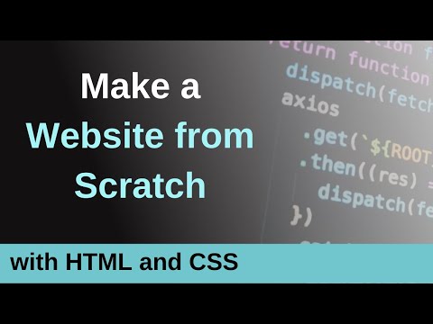 Видео: Създаване на уебсайт с HTML и CSS