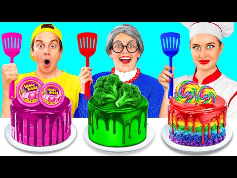 Видео: Кулинарный Челлендж: Я против Бабушки | Смешные Моменты от BaRaDa Challenge