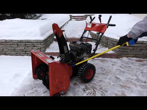 Видео: Снегоуборщик Herz SB-6,5E . Пара слов в защиту китайца!